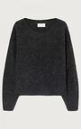 Women's jumper East, MELANGE CHARCOAL, hi-res