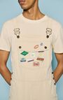 Men's dungarees Snopdog - 20 years, ECRU, hi-res-model