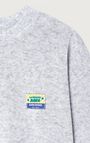 Kid's sweatshirt Evona, MELANGE LIGHT GREY, hi-res