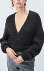 Women's cardigan East, MELANGE CHARCOAL, hi-res-model