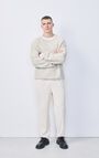 Men's jumper East, MELANGE POWDER SNOW, hi-res-model