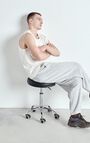 Men's joggers Evona, MELANGE LIGHT GREY, hi-res-model