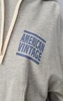 Women's hoodie Zofbay, HEATHER GREY, hi-res-model