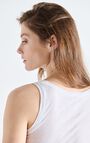 Women's tank top Massachusetts, WHITE, hi-res-model
