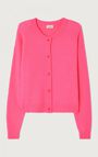Women's cardigan Damsville, FLUO PINK, hi-res