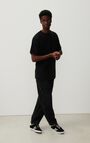 Men's t-shirt Fizvalley, BLACK, hi-res-model