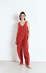 Women's jumpsuit Uzatown, RED, hi-res-model