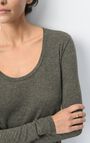 Women's t-shirt Jacksonville, MELANGE CHARCOAL, hi-res-model