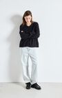 Women's cardigan Damsville, BLACK, hi-res-model