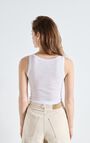 Women's tank top Massachusetts, WHITE, hi-res-model