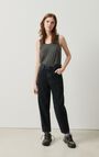 Women's big carrot jeans Yopday, BLACK SALT AND PEPPER, hi-res-model