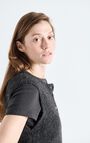 Women's cardigan East, MELANGE CHARCOAL, hi-res-model