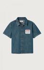 Kid's shirt Ozyr, MEDIUM GREEN CAST, hi-res