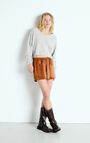 Women's shorts Unyl, CINNAMON, hi-res-model