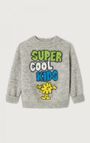 Kid's jumper Vitow, MELANGE LIGHT GREY, hi-res