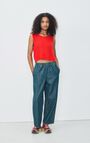Women's trousers Ozyr, MEDIUM GREEN CAST, hi-res-model