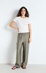 Women's trousers Detown, VERDIGRIS, hi-res-model