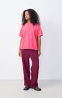 Women's t-shirt Fizvalley, FLUO PINK, hi-res-model