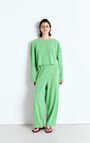 Women's sweatshirt Ofybow, MELANGE WATERCRESS, hi-res-model