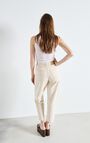 Women's big carrot jeans Tineborow, ECRU, hi-res-model