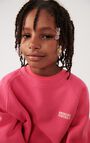 Kid's sweatshirt Izubird, FLUORESCENT HORTENSIA, hi-res-model