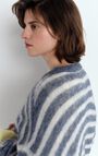 Women's jumper Nenybay, POLAR MELANGE STRIPED TORNADO MELANGE, hi-res-model