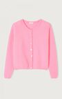 Women's cardigan Vitow, MELANGE ROSE, hi-res