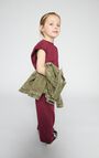 Kid's joggers Ykobow, BURGUNDY, hi-res-model