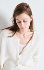 Women's cardigan Vitow, WHITE, hi-res-model