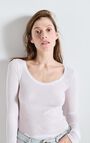 Women's t-shirt Massachusetts, WHITE, hi-res-model