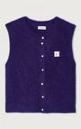 Women's cardigan East, PURPLE MELANGE, hi-res