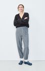 Women's cardigan East, MELANGE CHARCOAL, hi-res-model