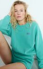 Women's sweatshirt Izubird, VINTAGE GREEN ACQUA, hi-res-model