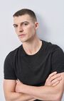Men's t-shirt Decatur, MELANGE CHARCOAL, hi-res-model