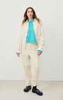Women's trousers Padow, ECRU VINTAGE, hi-res-model
