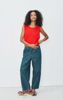 Women's trousers Ozyr, MEDIUM GREEN CAST, hi-res-model