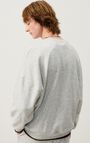 Men's sweatshirt Evona, MELANGE LIGHT GREY, hi-res-model