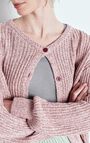 Women's cardigan Tobay, MILKSHAKE MOULINE, hi-res-model