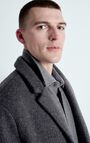 Men's coat Bazybay, MELANGE CHARCOAL, hi-res-model