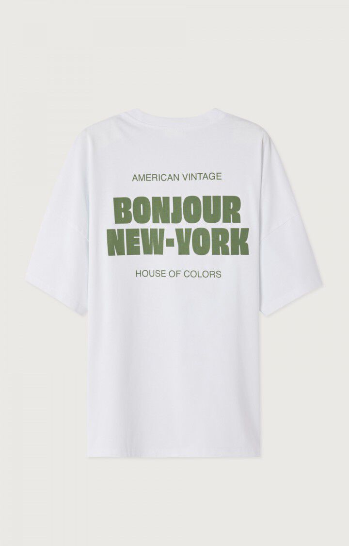 Unisex's t-shirt Fizvalley "Bonjour"
