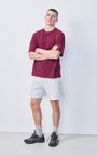 Men's t-shirt Fizvalley, VINTAGE BURGUNDY, hi-res-model