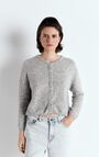 Women's cardigan Vitow, MELANGE LIGHT GREY, hi-res-model