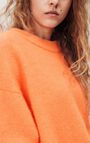 Women's jumper Vitow, FLUORESCENT CARROT MELANGE, hi-res-model