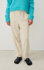 Women's trousers Padow, ECRU VINTAGE, hi-res-model