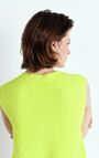 Women's cardigan East, NEON YELLOW, hi-res-model