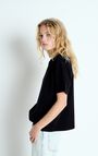 Women's t-shirt Fizvalley, VINTAGE BLACK, hi-res-model