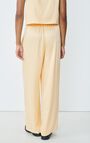 Women's trousers Unyl, BUTTER, hi-res-model