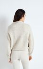 Women's jumper East, MELANGE POWDER SNOW, hi-res-model