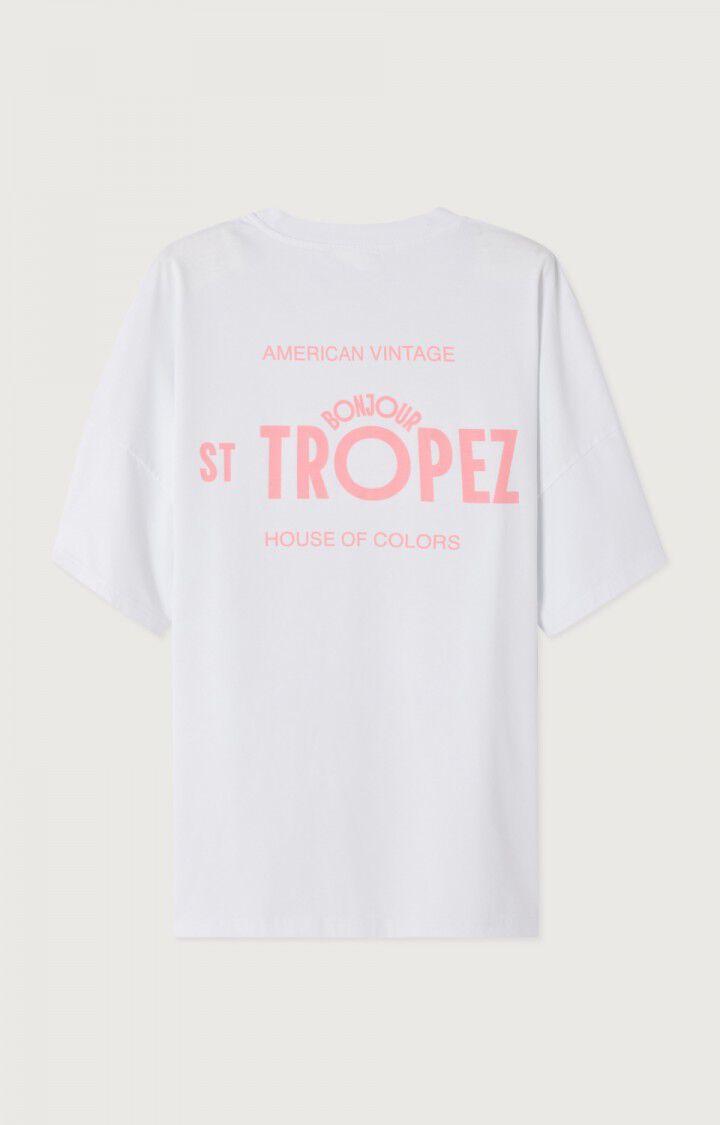Unisex's t-shirt Fizvalley "Bonjour"