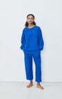 Women's sweatshirt Bobypark, BLUE DE PRUSSE, hi-res-model